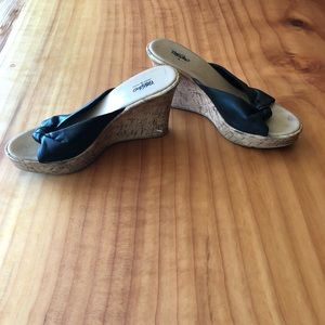 Women’s Leather topped wedges